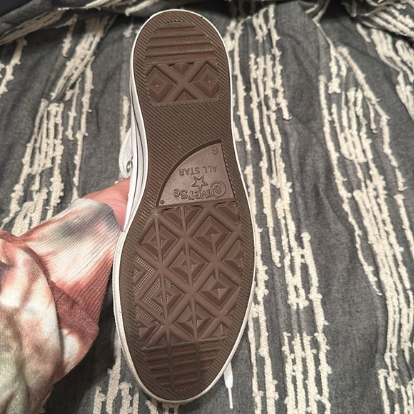 Converse All Star White High Tops - Picture 6 of 6